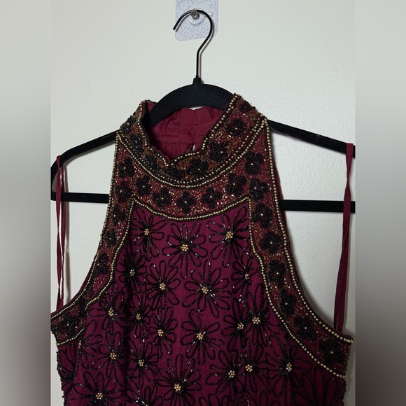 Vintage Mark & John by Gopal Beaded High Neck Top - Picture 4 of 8